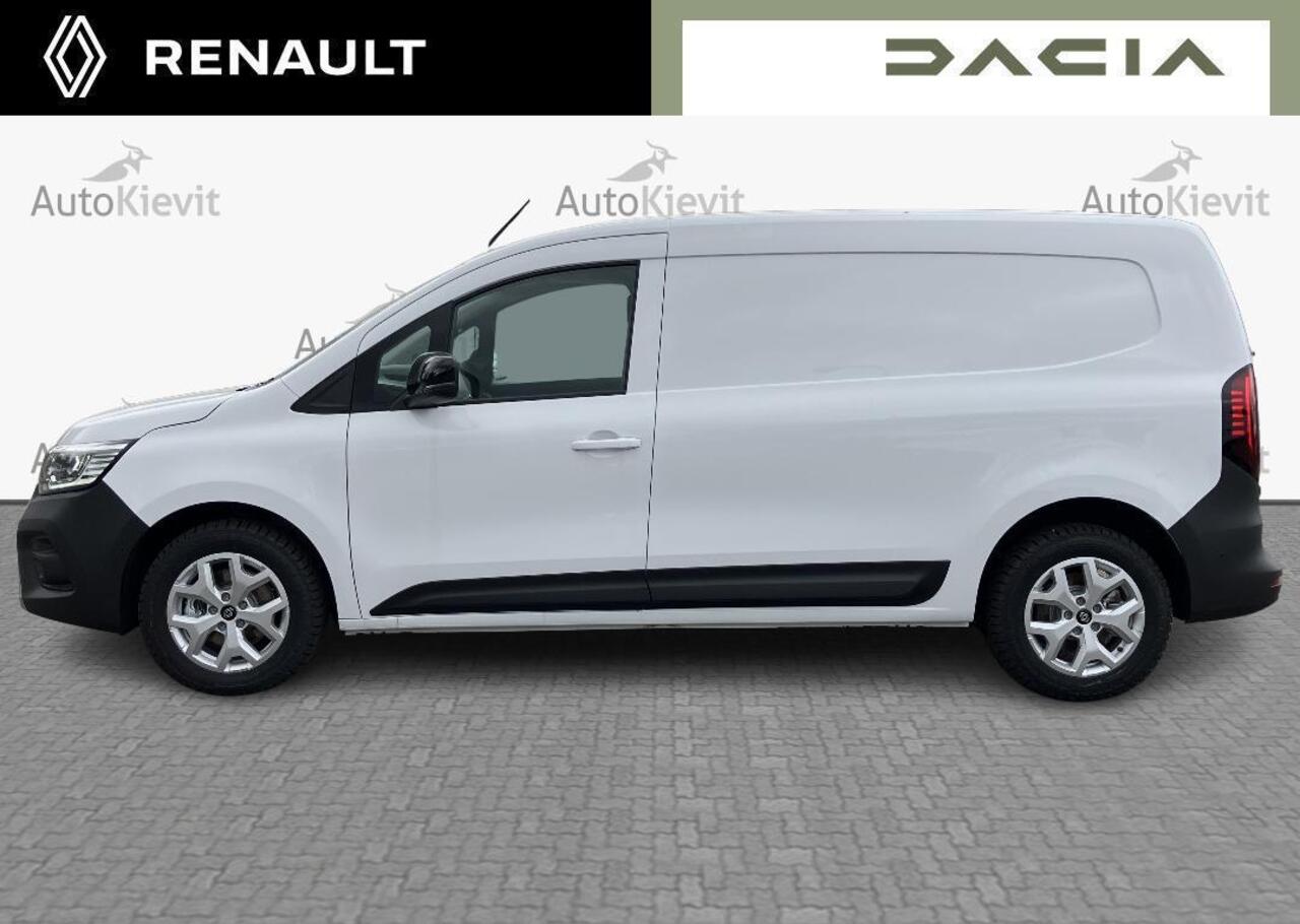 Renault KANGOO E-Tech Extra L2 44 kWh - vierseizoensbanden en extended grip,houten laadvloer en polypro zijwandbekleding laadruimte,16" lm velgen