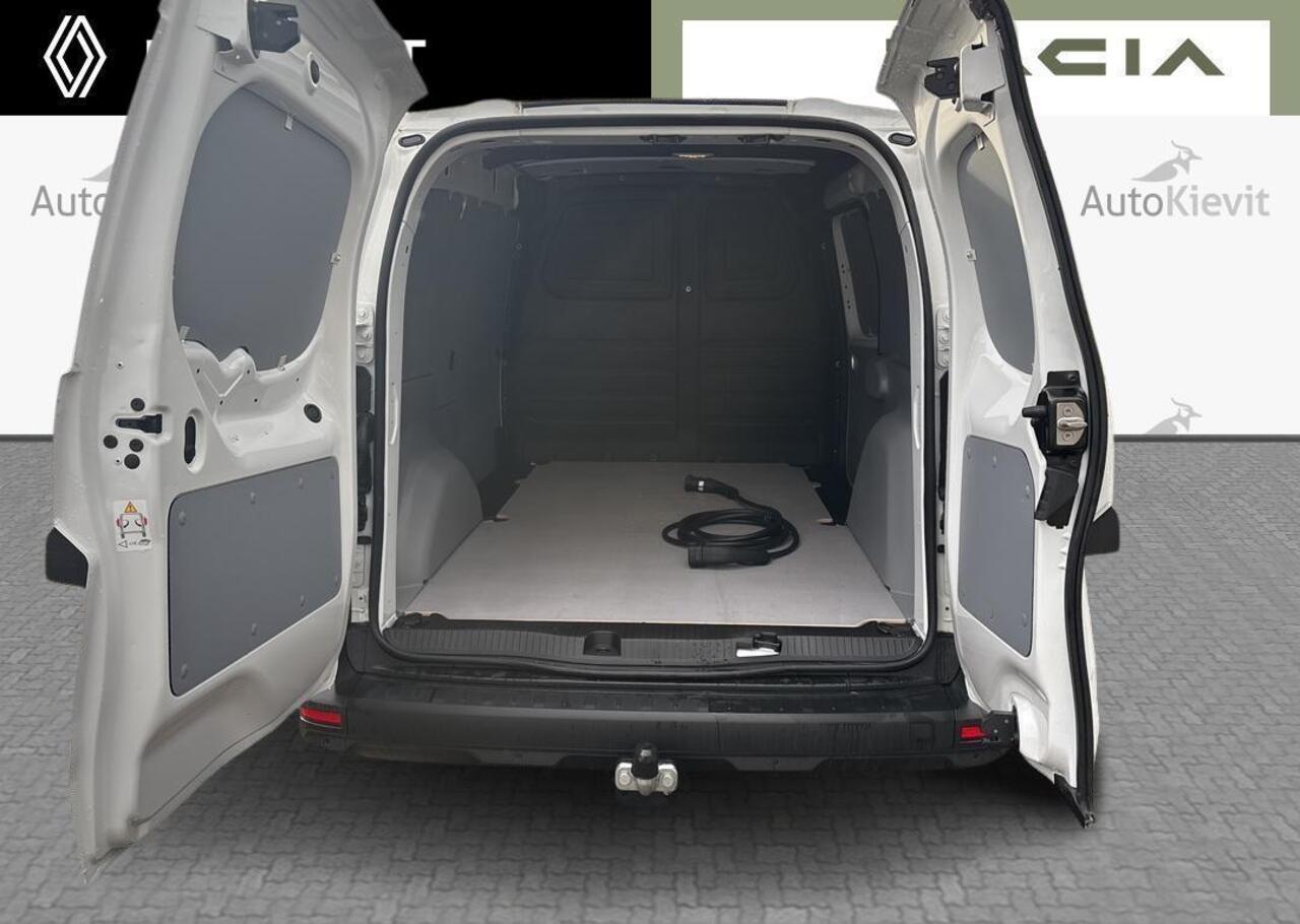 Renault KANGOO E-Tech Advance L2 44 kWh - Trekhaak, vierseizoensbanden, additionele parkeerhulp, navigatiesysteem Houten laadvloer en zijwandbekleding
