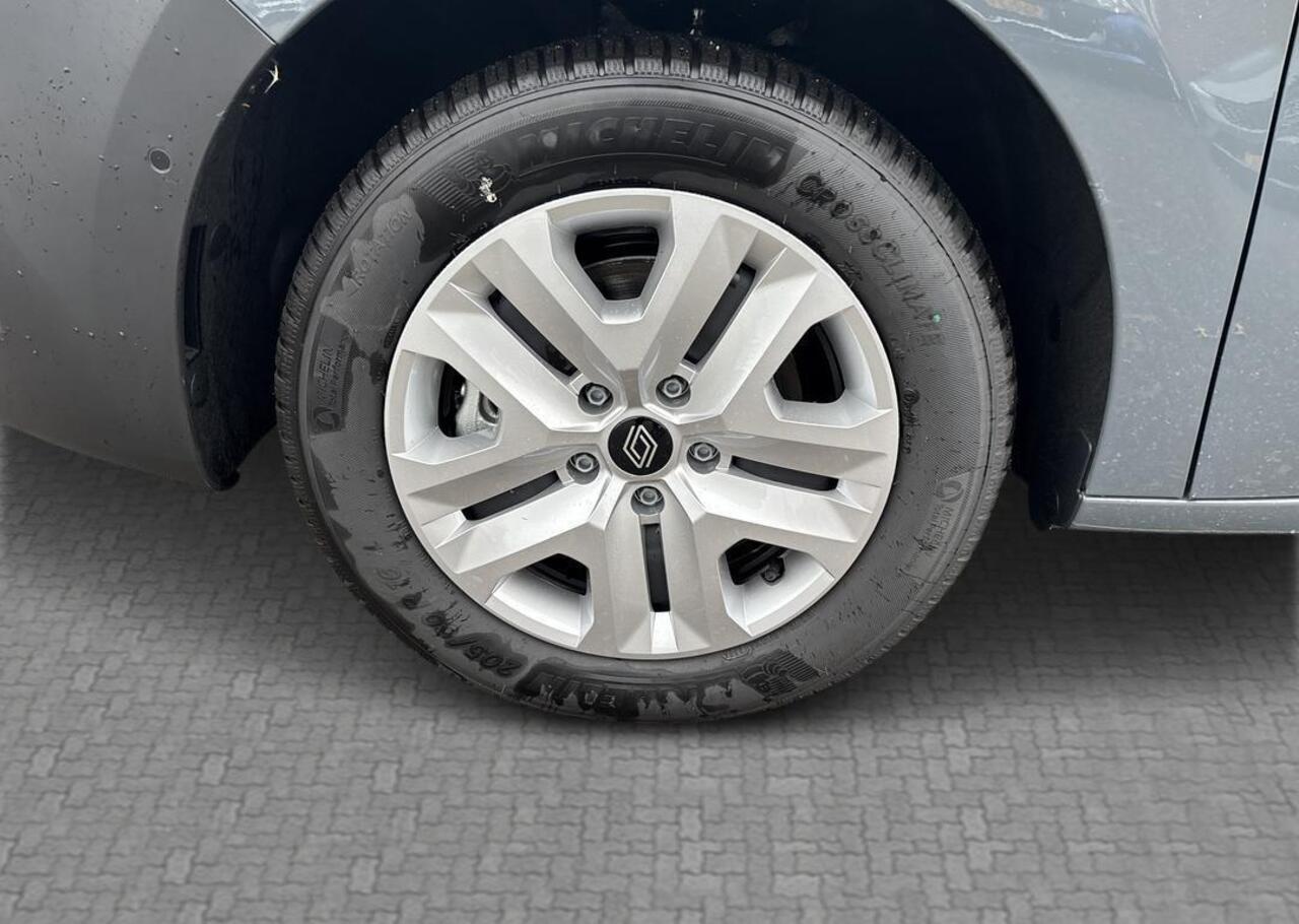 Renault KANGOO E-Tech Advance L1 44 kWh - vierseizoensbanden en extended grip,additionele parkeerhulp en navigatiesysteem,houten laadvloer en polypro zijwandbekleding in de laadruimte