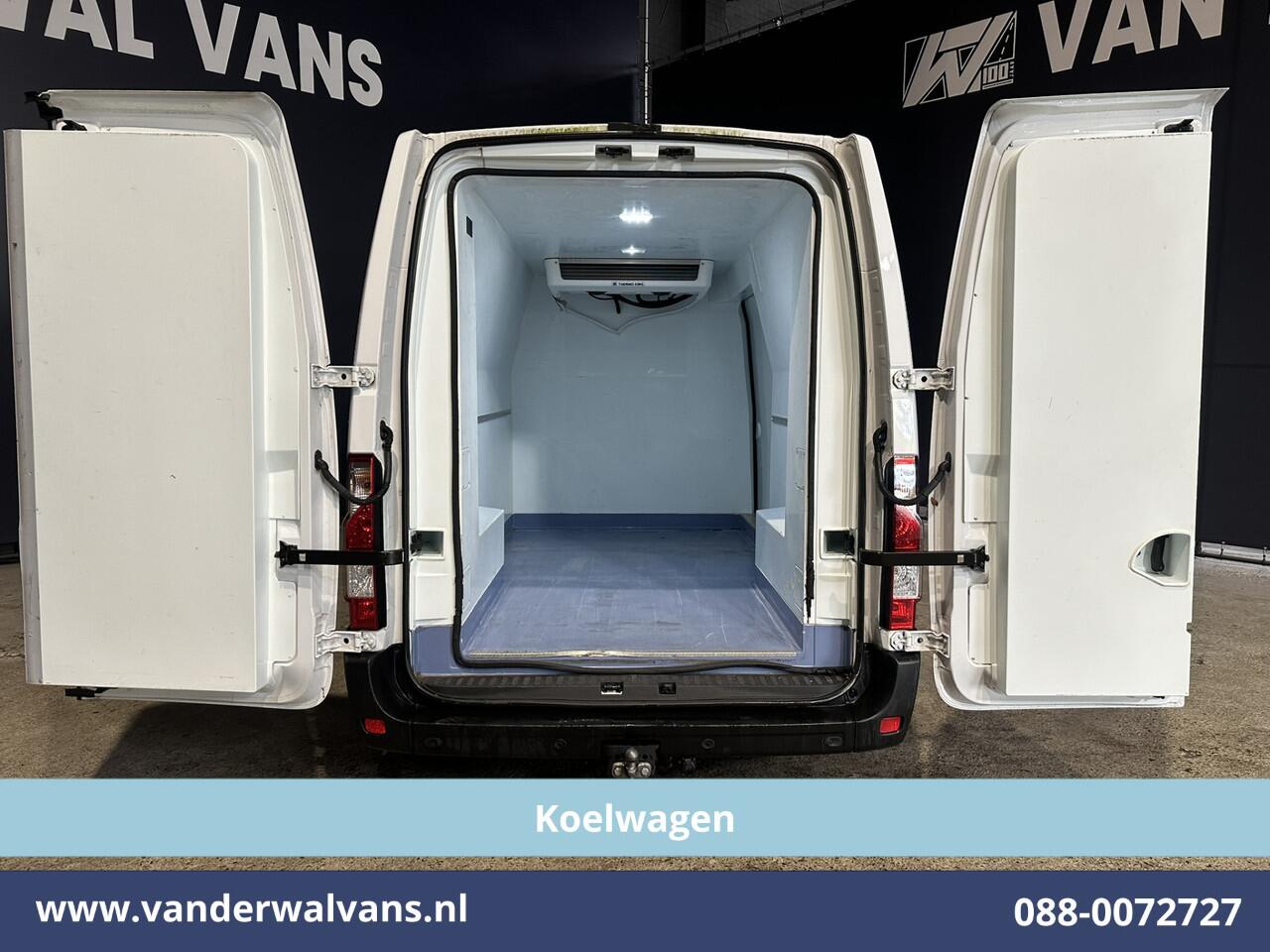 Renault MASTER 2.3 dCi 136pk L2H2 Koelwagen Thermoking V-300 MAX Vriezen -20°C tot verwarmen + 20°C Dag + Nacht Euro6 Airco | Navigatie Camera, 2500kg Trekhaak, Cruisecontrol, LED, Parkeersensoren, Bijrijdersbank