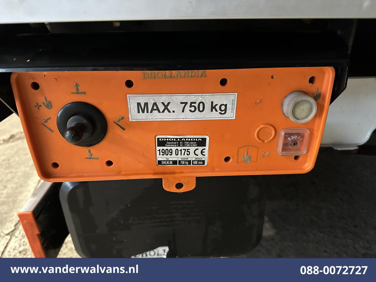 Renault MASTER 2.3 dCi 145pk Bakwagen Laadklep Euro6 Airco | LED | 990kg laadvermogen Bijrijdersbank,