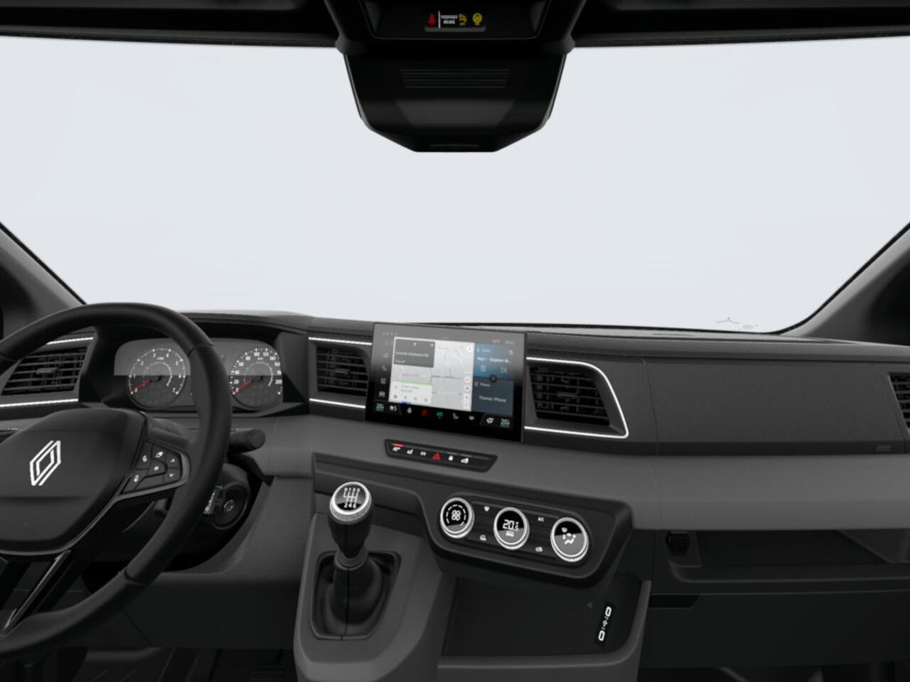 Renault MASTER Advance | C-Shape LED dagrijverlichting | Elektronisch geregelde airconditioning | Instrumentarium met 3,5" TFT scherm