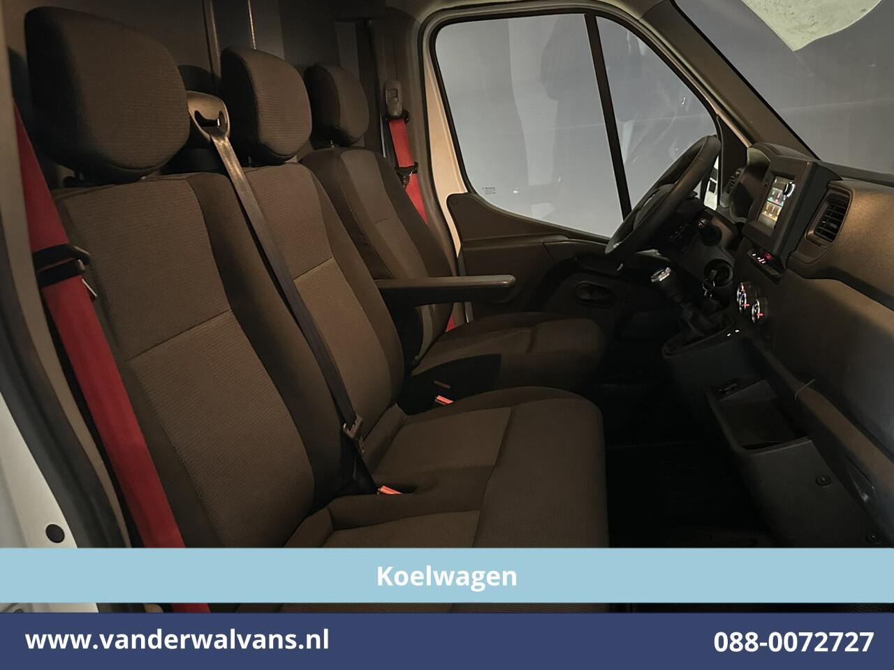 Renault MASTER 2.3 dCi 136pk L2H2 Koelwagen Thermoking V-300 MAX Vriezen -20°C tot verwarmen + 20°C Dag + Nacht Euro6 Airco | Navigatie, Camera, 2500kg Trekhaak, LED, Cruisecontrol, Parkeersensoren, Bijrijdersbank