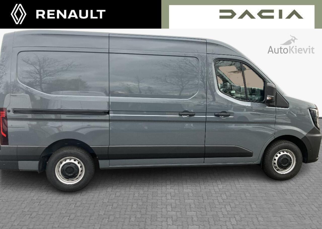 Renault MASTER T35 2.0 dCi 150 L2H2 Advance - Vierseizoenbanden - Additionele parkeerhulp - Zijschuifdeur links - Reservewiel - Draadloze oplader
