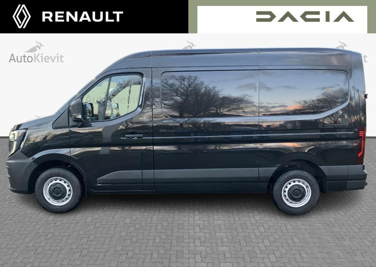 Renault MASTER T35 2.0 dCi 130 L2H2 Advance - openR link navigatiesysteem - vierseizoenbanden - trekhaak - houten laadvloer en zijwandbekleding - achteruitrijcamera - rear step - Reservewiel