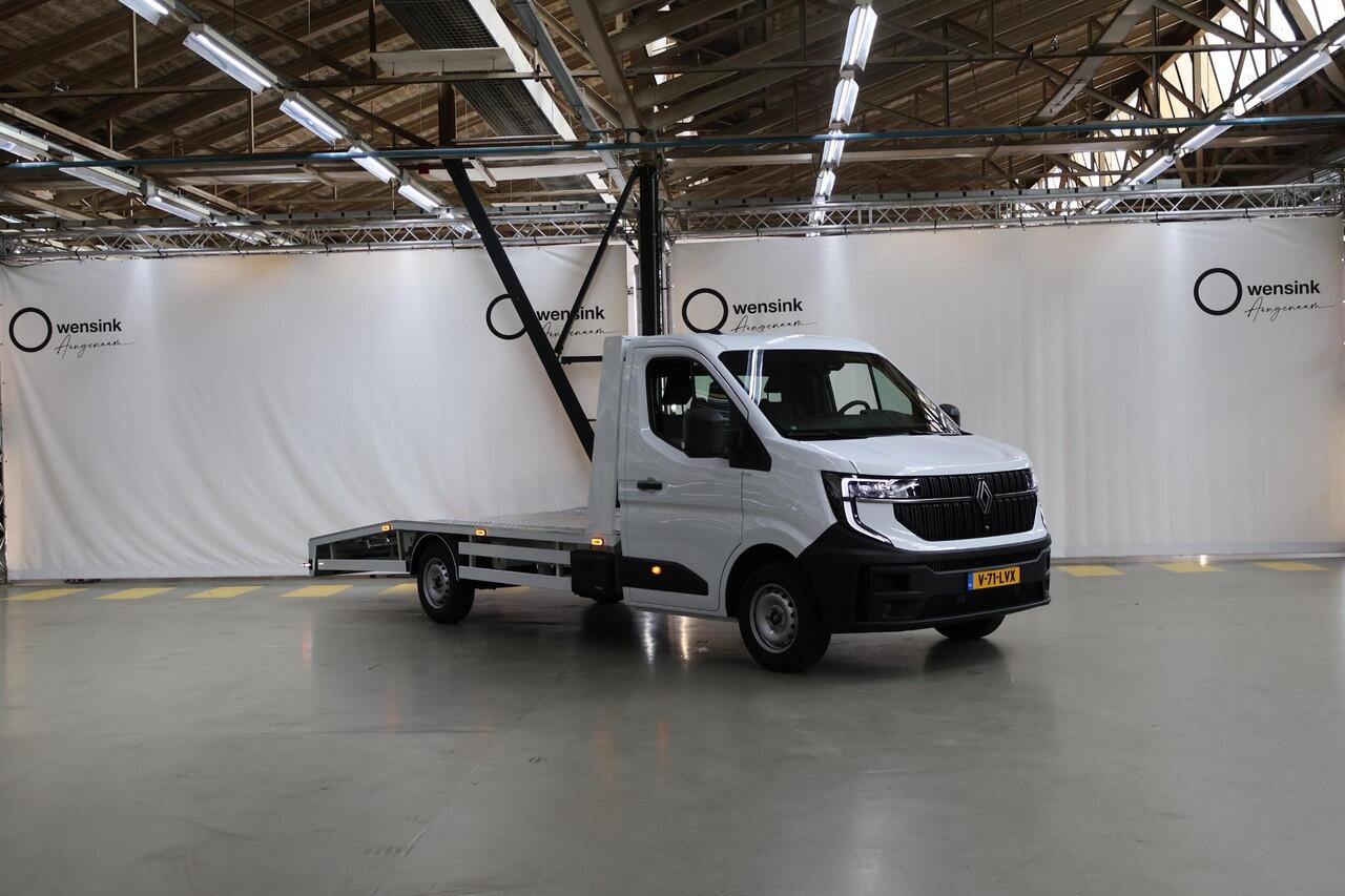 Renault MASTER T35 2.0 dCi | 170 PK | L3 H1 | OPRIJWAGEN | NIEUW MODEL | AUTOTRANSPORTER | LIER | TREKHAAK | CARPLAY | ANDROID AUTO | AIRCO | CRUISE | LICHT-/REGENSENSOR | 3-ZITS | OPRIJPLATEN | 1200KG LAADVERMOGEN
