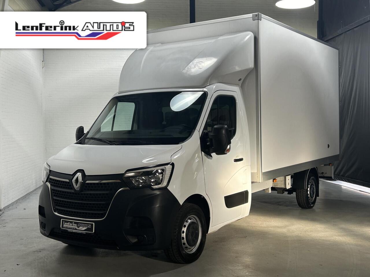 Renault MASTER 2.3 DCi 165 pk Bakwagen met Deuren / Zijdeur Airco, Camera, LxBxH 415x204x230 cm, 19,5m3, 3-Zits