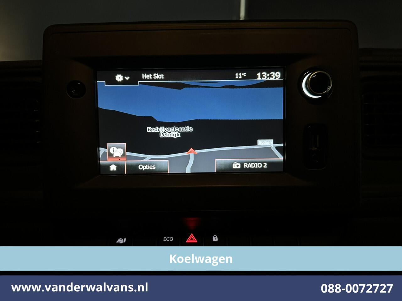 Renault MASTER 2.3 dCi 136pk L2H2 Koelwagen Thermoking V-300 MAX Vriezen -20°C tot verwarmen + 20°C Dag + Nacht Euro6 Airco | Navigatie, Camera, 2500kg Trekhaak, LED, Cruisecontrol, Parkeersensoren, Bijrijdersbank