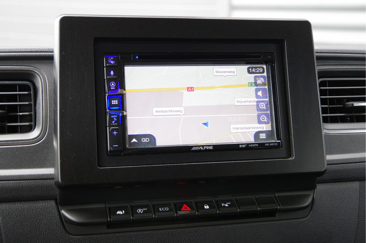 Renault MASTER T35 2.3 dCi 150PK L2H2 RED, DC-7P, 3.5T TREKHAAK, CAMERA, CRUISE, NAVI, AIRCO, PARKEERSENSOREN, NL AUTO, NAP, DUBBELE CABINE