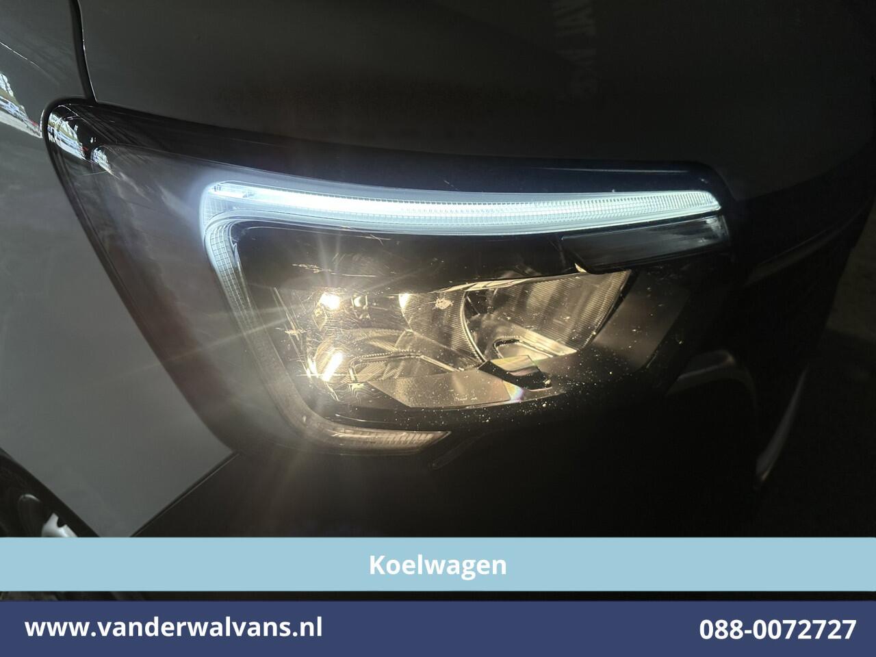 Renault MASTER 2.3 dCi 136pk L2H2 Koelwagen Thermoking V-300 MAX Vriezen -20°C tot verwarmen + 20°C Dag + Nacht Euro6 Airco | Navigatie Camera, 2500kg Trekhaak, Cruisecontrol, LED, Parkeersensoren, Bijrijdersbank