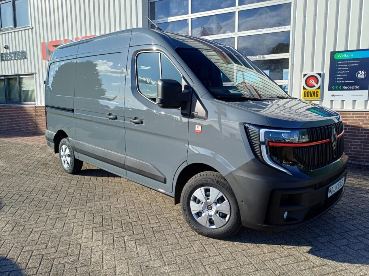 Renault MASTER RED VAN 170 Pk Grey Urbain VOL BPM Vrij Camera PDC V+A Trekhaak