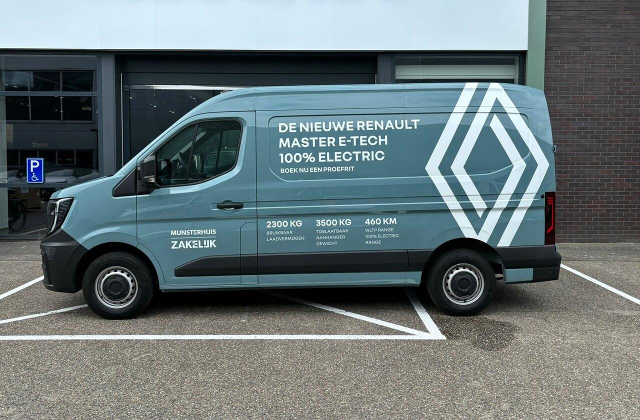 Renault MASTER E-Tech T35 L2H2 Advance long range 87 kWh - Demo - Direct beschikbaar -
