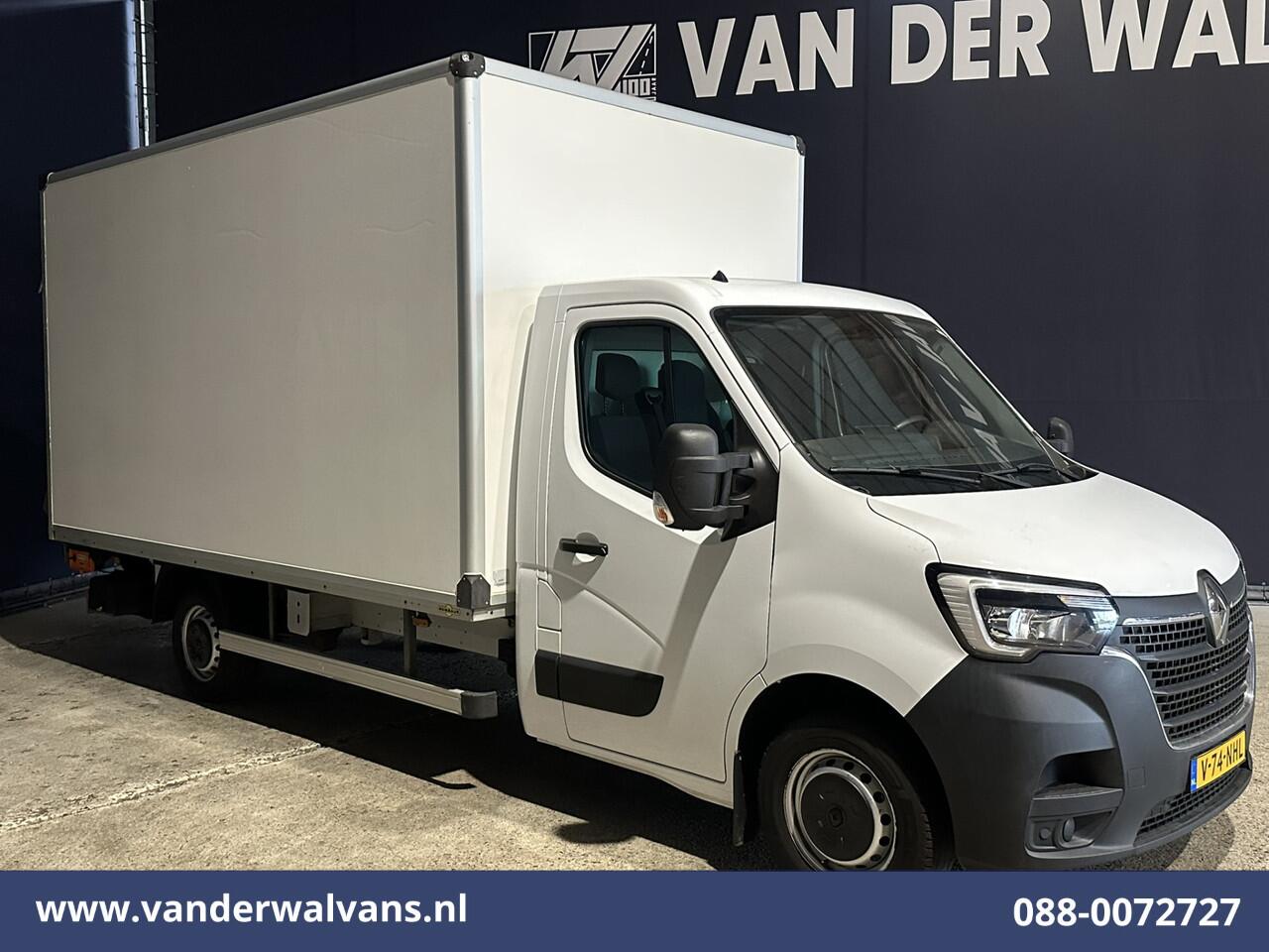 Renault MASTER 2.3 dCi 145pk Bakwagen Laadklep Euro6 Airco | LED | 990kg laadvermogen Bijrijdersbank,