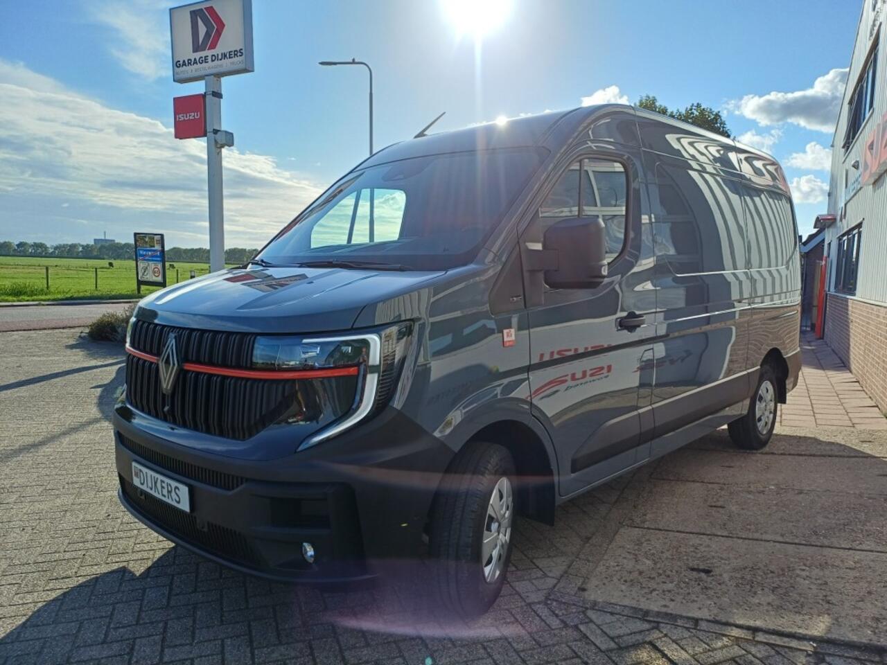 Renault MASTER RED VAN 170 Pk Grey Urbain VOL BPM Vrij Camera PDC V+A Trekhaak