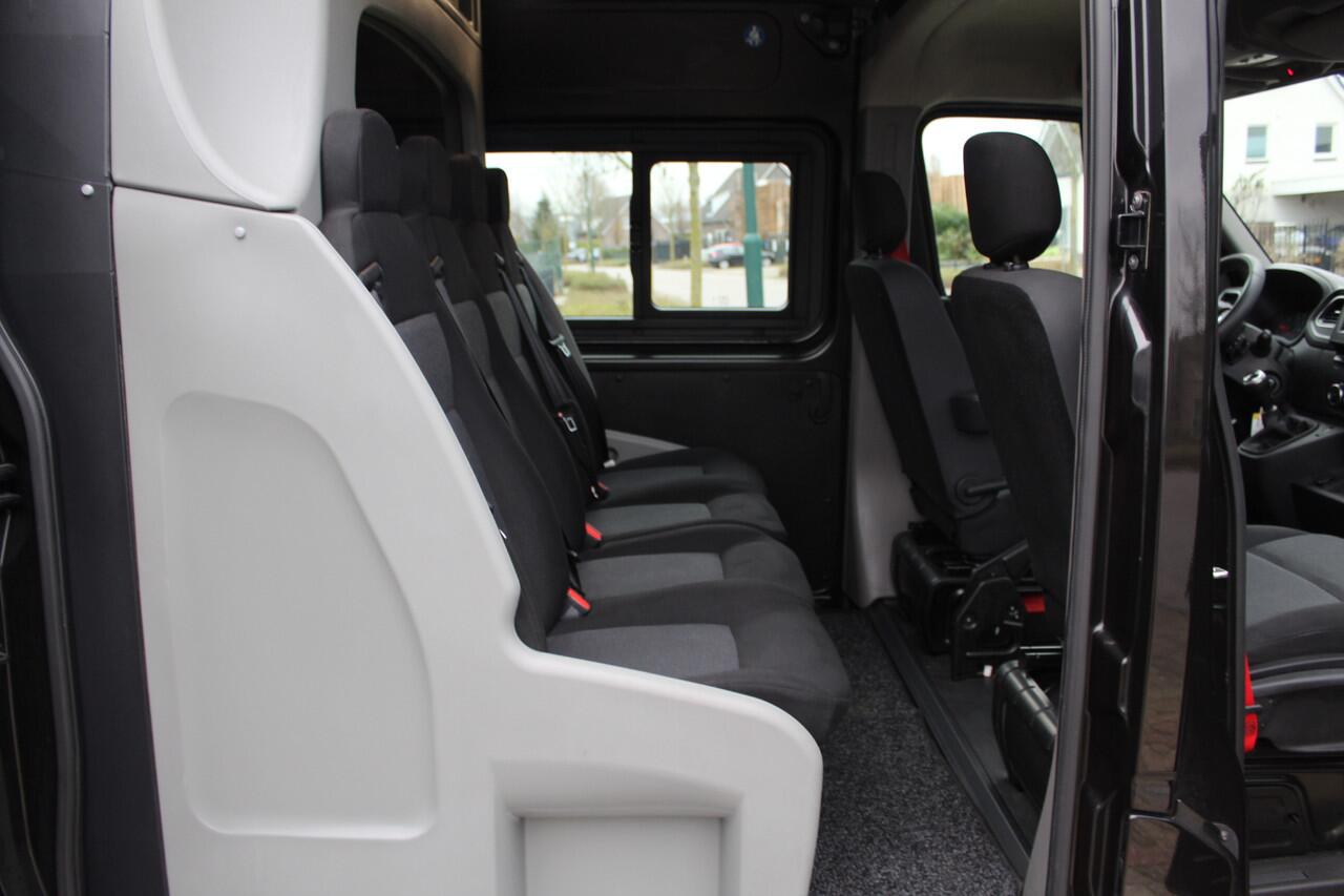 Renault MASTER T35 2.3 dCi 180PK L3H2 E6 DC Energy Comfort ? Dubbele Cabine 6 persoons ? trekhaak ? navigatie ? camera