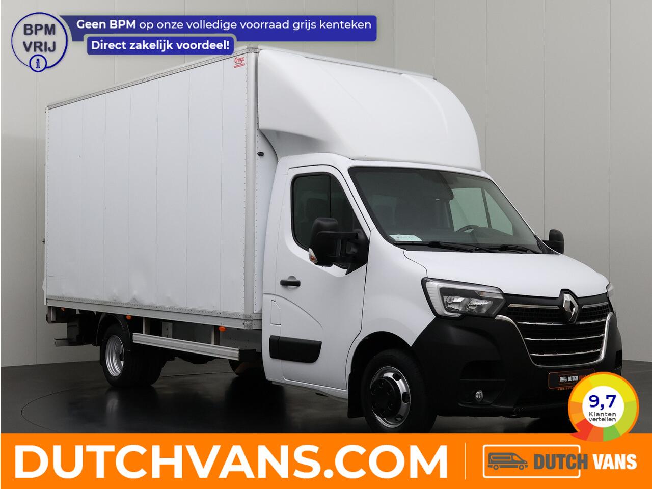 Renault MASTER 2.3DCI 160PK Bakwagen + laadklep | Navigatie | Camera | 3-Persoons | Airco | Cruise