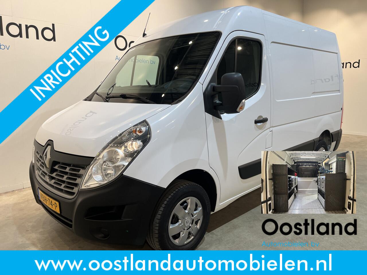 Renault MASTER 2.3 dCi L1H2 130 PK Servicebus / Modul-System Inrichting / Euro 6 / Airco / Cruise Control / Camera / Navigatie / Trekhaak / 73.900 KM !!