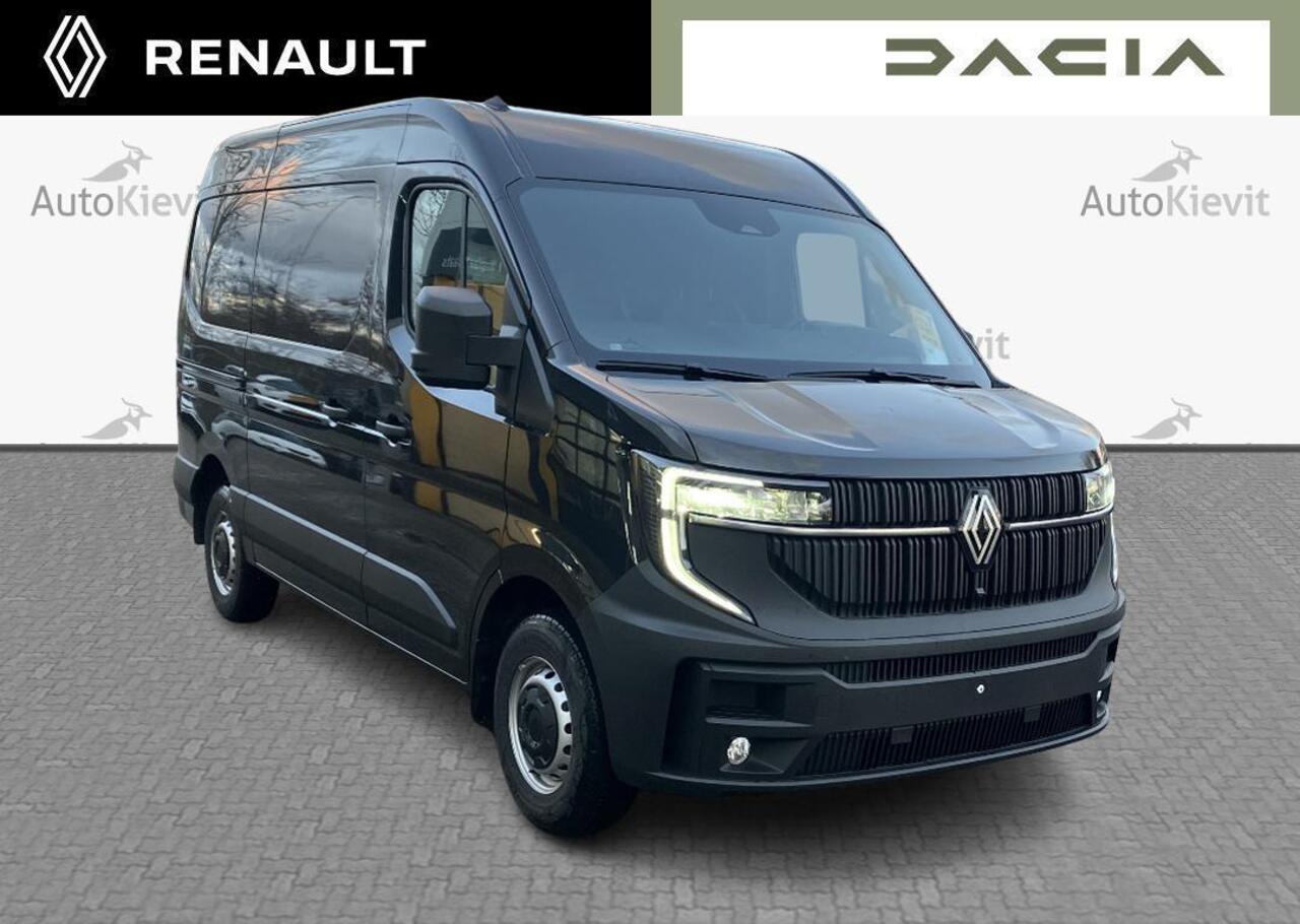 Renault MASTER T35 2.0 dCi 130 L2H2 Advance - openR link navigatiesysteem - vierseizoenbanden - trekhaak - houten laadvloer en zijwandbekleding - achteruitrijcamera - rear step - Reservewiel