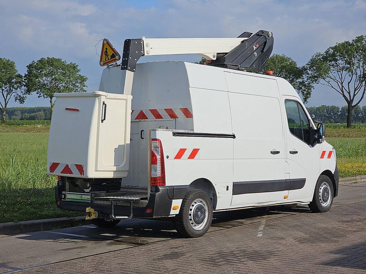 Renault MASTER 2.3 L2H2 Hoogwerker 10.5M- 12Meter-Werkhoogte Nacelle Airco Nieuw-Model Euro6!