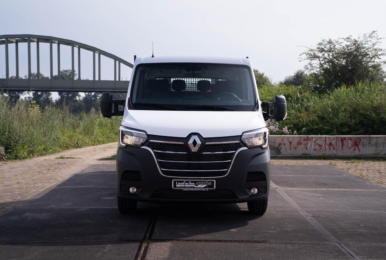 Renault MASTER 2.3 dCi 165 pk Kipper Dubbel Cabine va 449,- p/mnd Airco, Cruise Control, 6-Zits, Nieuw, Direct Leverbaar