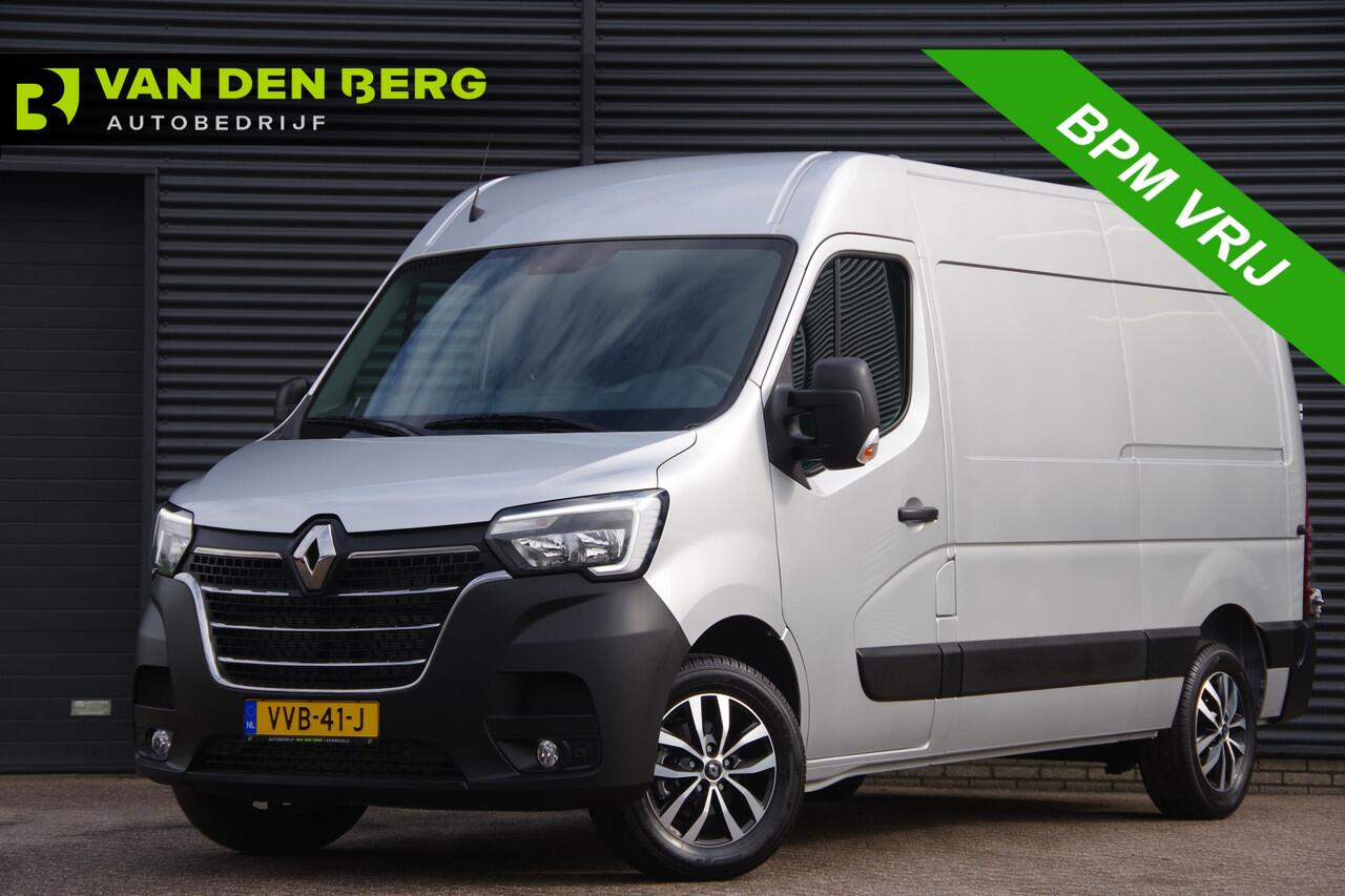 Renault MASTER T35 2.3 dCi 135PK L2H2 Work Edition CAMERA, NAVI, CRUISE, AIRCO, APPLE CARPLAY/ANDROID, PDC DUBBELE CABINE LEVERB.