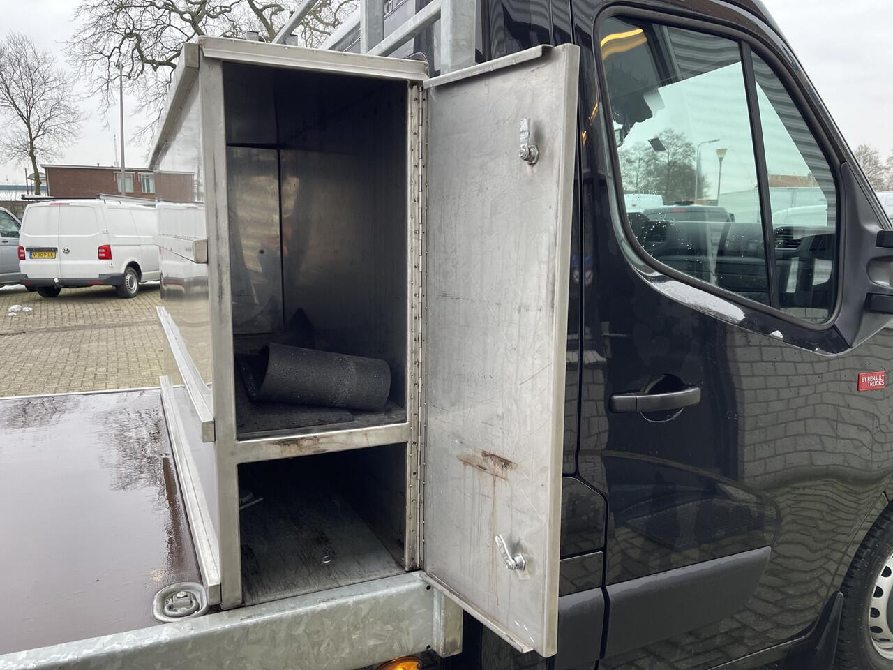 Renault MASTER T35 2.3 dCi 165pk L3 Energy EURO VI / pickup / open laadbak / plateau L 375 x B 210 / vaste prijs rijklaar ¤ 22.950 ex btw / lease vanaf ¤ 410 / airco / cruise / navigatie / opberg box