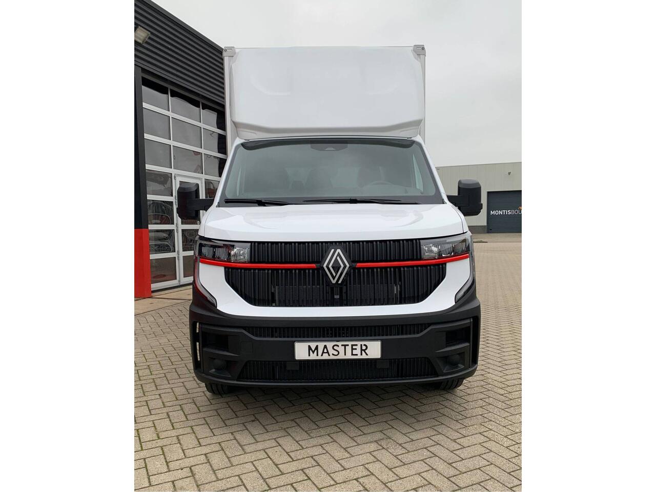 Renault MASTER E-Tech T35 87 kWh 130 kW snelladen L3 Bakwagen Citybox met laadklep 750Kg DHollandia, Camera, Multimedia, Verwarmde voorruit.