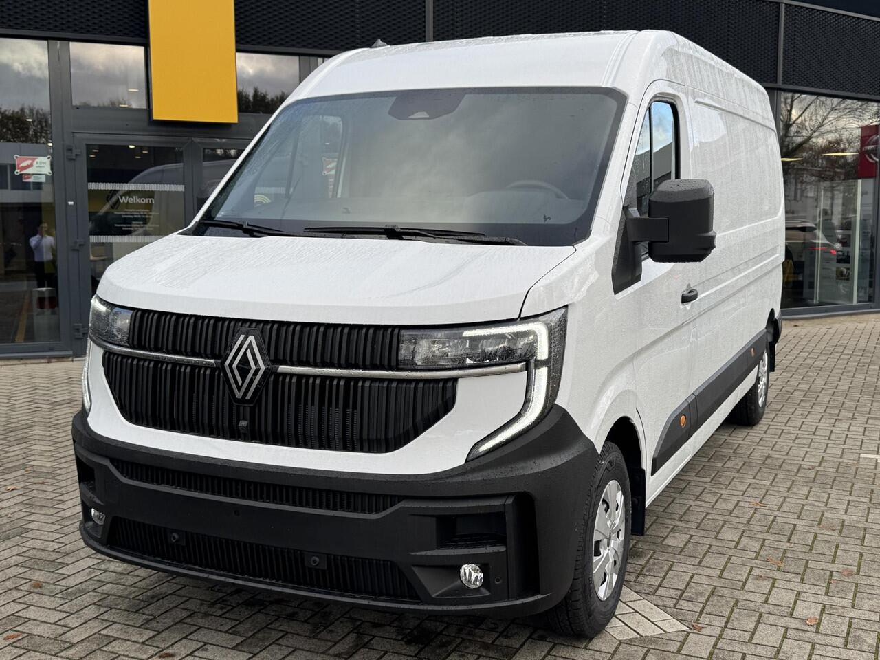 Renault MASTER E-Tech T35 L3H2 Extra long range 87 kWh ** KOERIERS-SPECIFICATIES | achterdeuren 270-graden te openen | bijrijdersstoel | parkeerpakket **