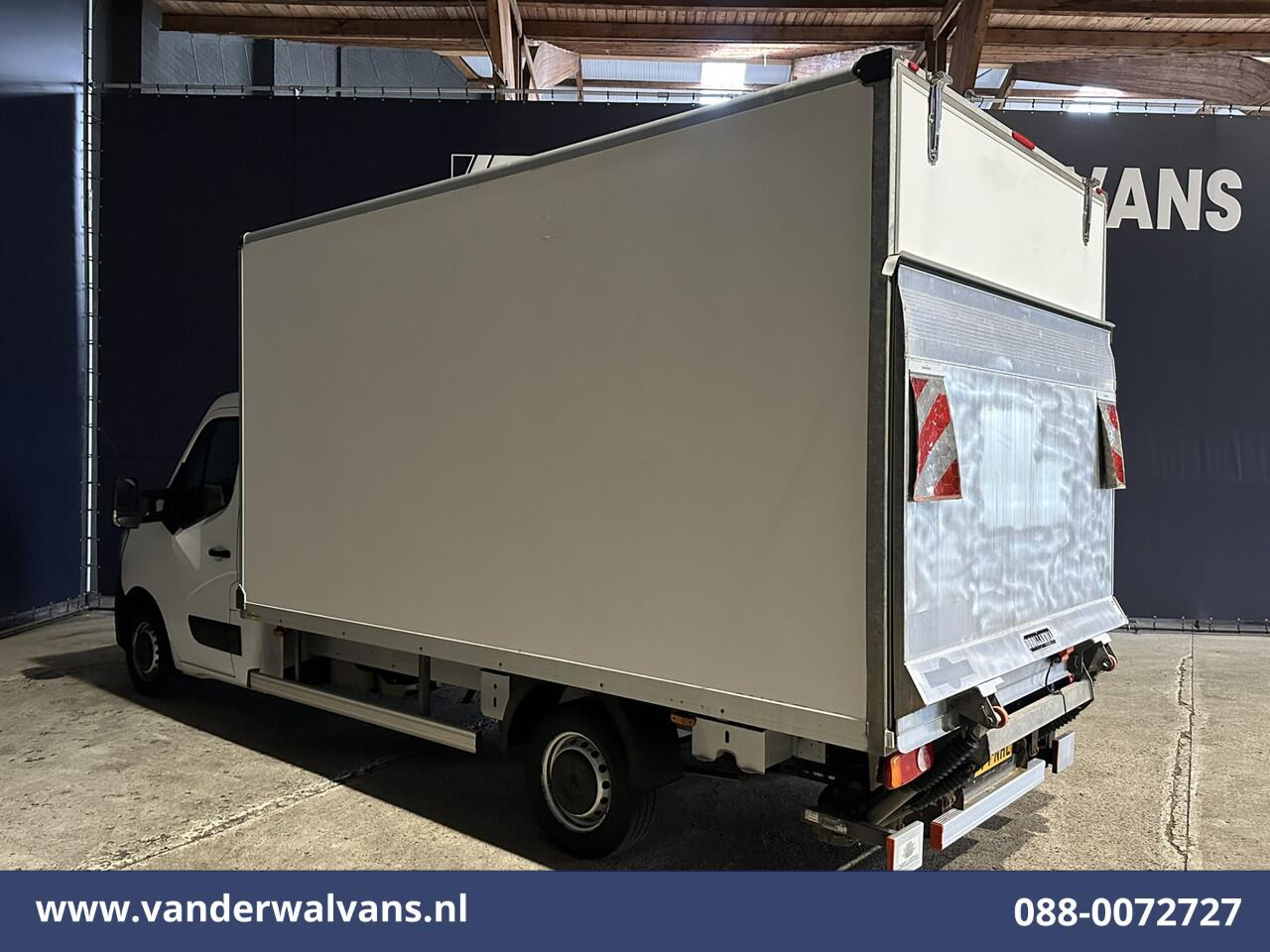 Renault MASTER 2.3 dCi 145pk Bakwagen Laadklep Euro6 Airco | LED | 990kg laadvermogen Bijrijdersbank,