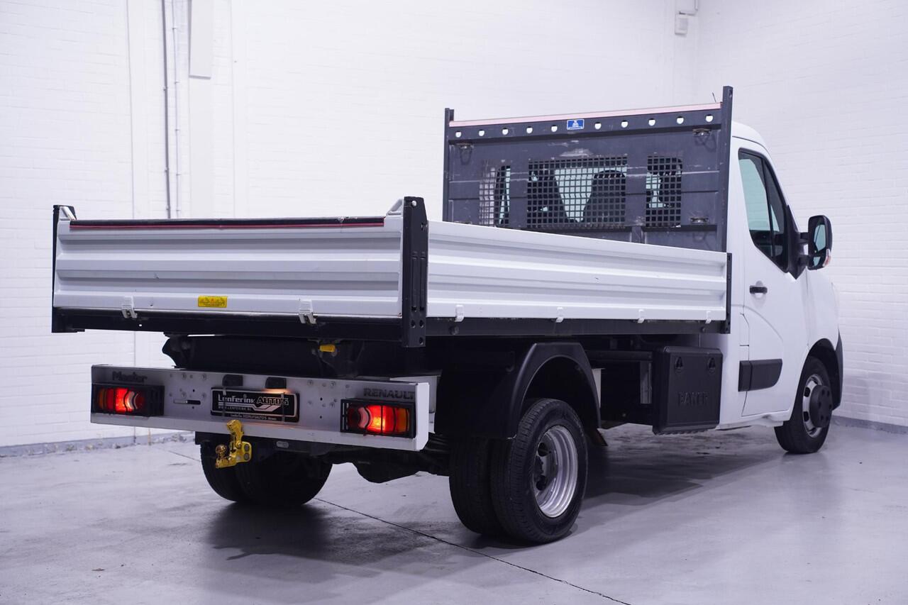 Renault MASTER 2.3 DCi 130 pk Dubbel Lucht Kipper, Trekhaak 3.500 kg Airco, LxBxH 320x203x40 cm, 3-Zits