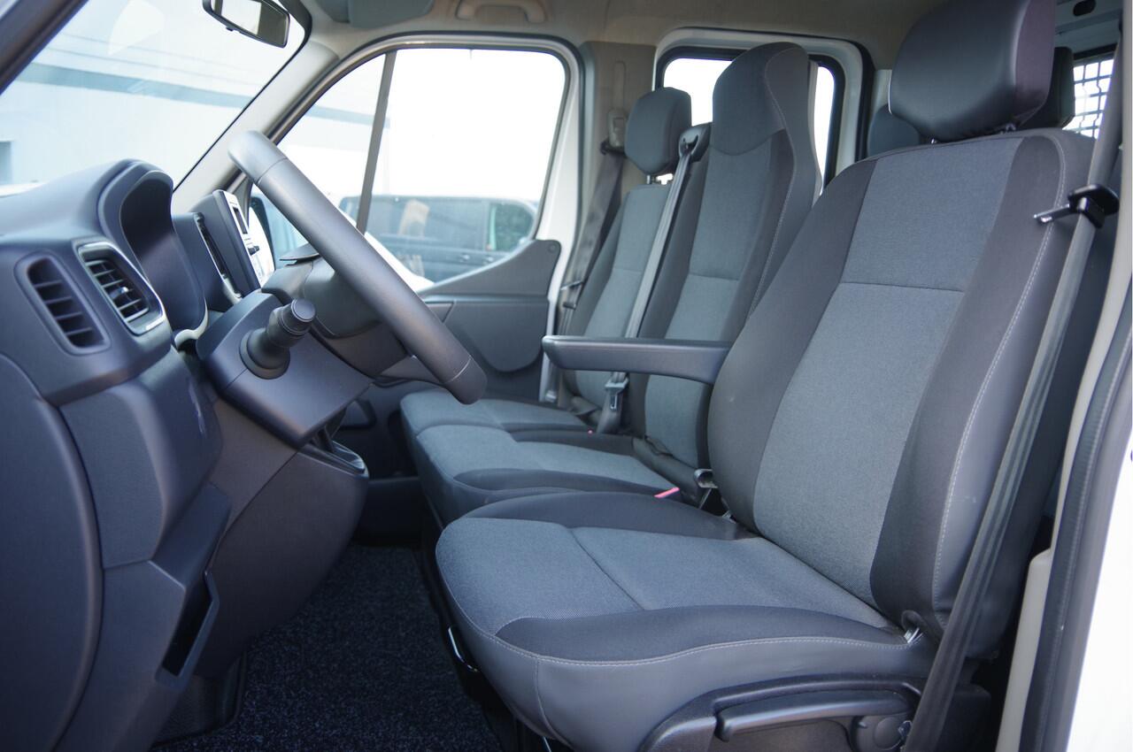 Renault MASTER T35 2.3 dCi L3 OPEN LAADBAK, 150PK, DC-7P, AIRCO, TREKHAAK, DUBBELE CABINE, PICK-UP, OPENLAADBAK, PICKUP