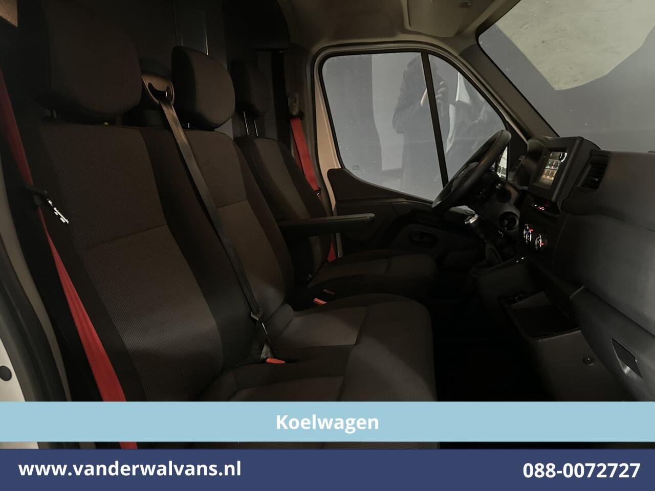 Renault MASTER 2.3 dCi 136pk L2H2 Koelwagen Thermoking V-300 MAX Vriezen -20°C tot verwarmen + 20°C Dag + Nacht Euro6 Airco | Navigatie Camera, 2500kg Trekhaak, Cruisecontrol, LED, Parkeersensoren, Bijrijdersbank