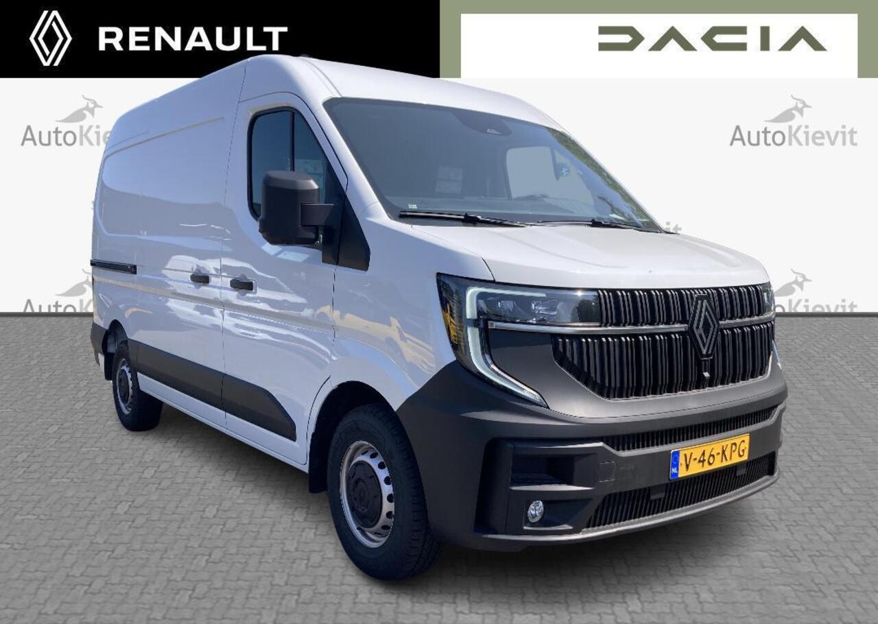 Renault MASTER T35 2.0 dCi 130 L2H2 Advance - openR link navigatiesysteem - vierseizoenbanden - trekhaak - houten laadvloer en zijwandbekleding - achteruitrijcamera - rear step - Reservewie