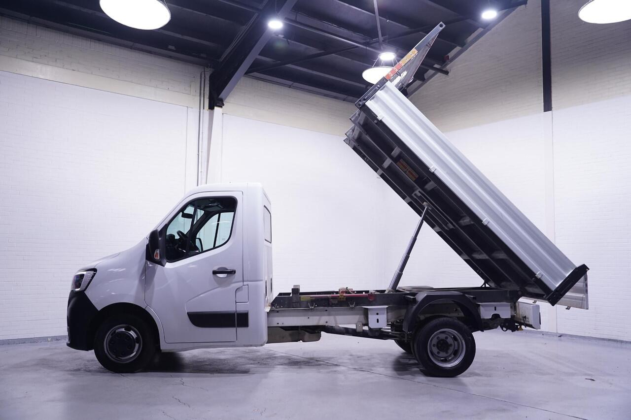 Renault MASTER 2.3 DCi 130 pk Dubbel Lucht Kipper, Trekhaak 3.500 kg Airco, LxBxH 320x203x40 cm, 3-Zits