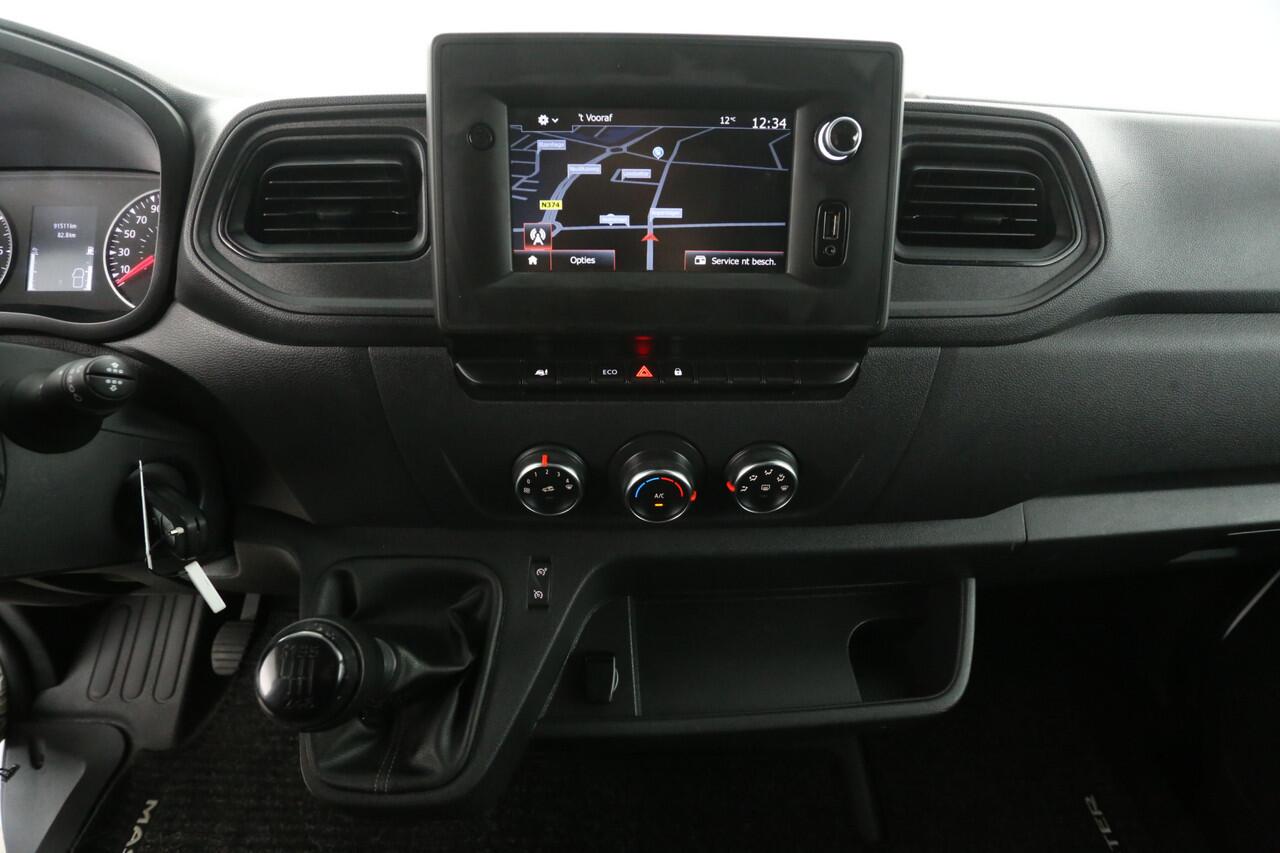 Renault MASTER T35 2.3 dCi L3H2 | Euro6 | 3500kg Trekgew. | Trekh. | Dubbellucht | Airco | Cruise | 3-Zits | Navi