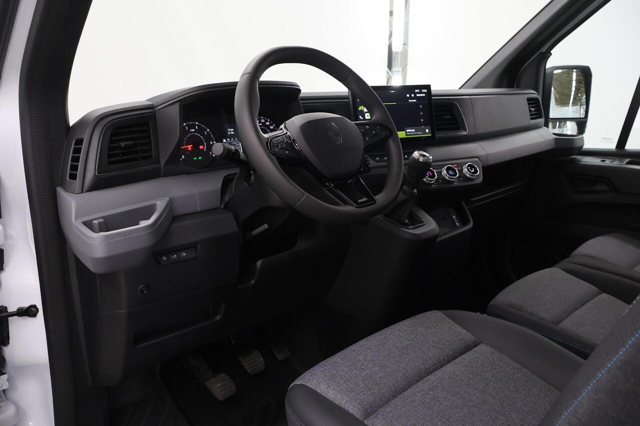 Renault MASTER T35 2.0 dCi | 170 PK | L3 H1 | OPRIJWAGEN | NIEUW MODEL | AUTOTRANSPORTER | LIER | TREKHAAK | CARPLAY | ANDROID AUTO | AIRCO | CRUISE | LICHT-/REGENSENSOR | 3-ZITS | OPRIJPLATEN | 1200KG LAADVERMOGEN