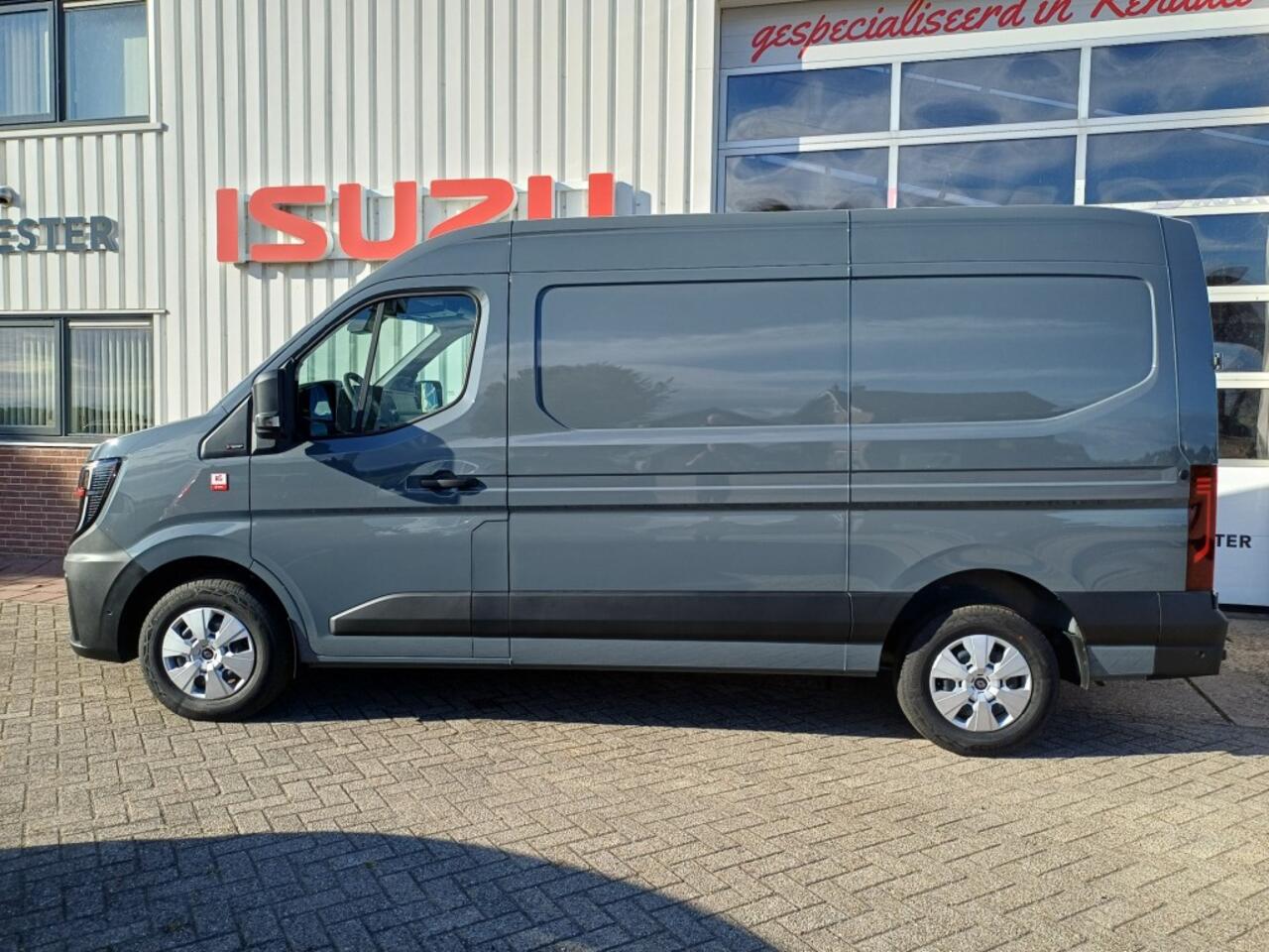 Renault MASTER RED VAN 170 Pk Grey Urbain VOL BPM Vrij Camera PDC V+A Trekhaak