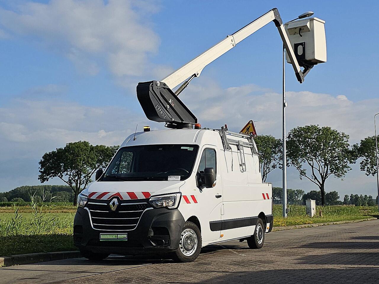 Renault MASTER 2.3 L2H2 Hoogwerker 10.5M- 12Meter-Werkhoogte Nacelle Airco Nieuw-Model Euro6!