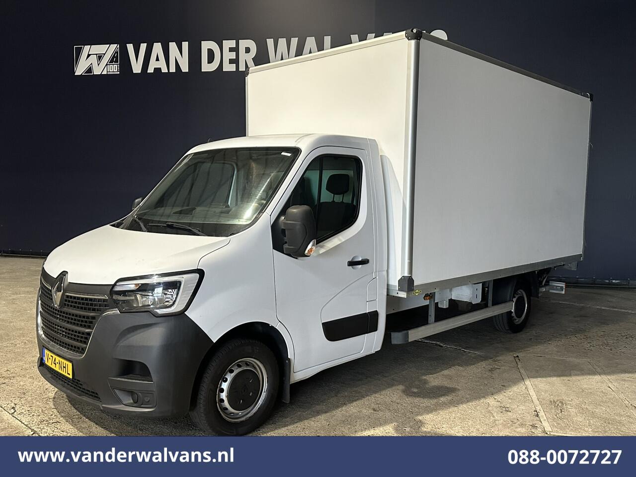 Renault MASTER 2.3 dCi 145pk Bakwagen Laadklep Euro6 Airco | LED | 990kg laadvermogen Bijrijdersbank,