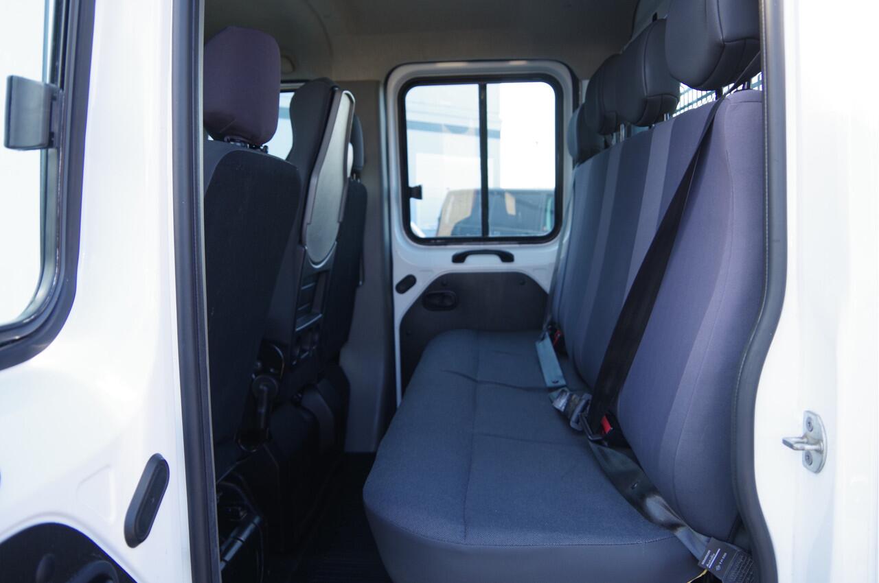 Renault MASTER T35 2.3 dCi L3 OPEN LAADBAK, 150PK, DC-7P, AIRCO, TREKHAAK, DUBBELE CABINE, PICK-UP, OPENLAADBAK, PICKUP