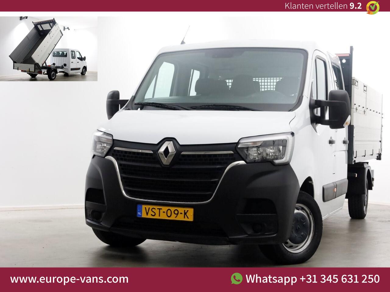 Renault MASTER T35 2.3 dCi 145pk L3 D.C. Kipper met hoge boorden 11-2022