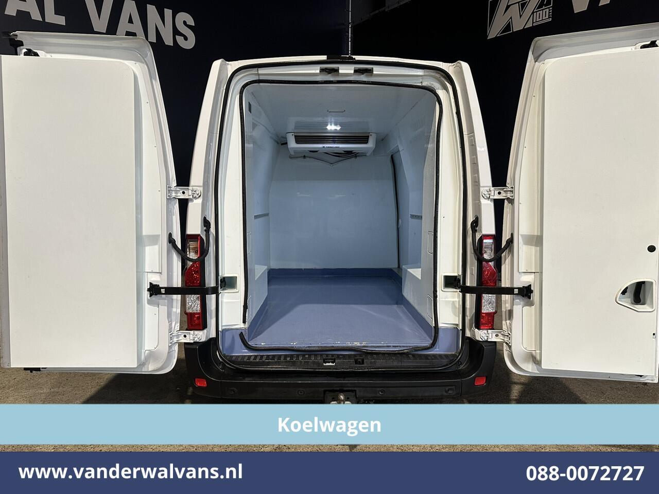 Renault MASTER 2.3 dCi 136pk L2H2 Koelwagen Thermoking V-300 MAX Vriezen -20°C tot verwarmen + 20°C Dag + Nacht Euro6 Airco | Navigatie, Camera, 2500kg Trekhaak, LED, Cruisecontrol, Parkeersensoren, Bijrijdersbank