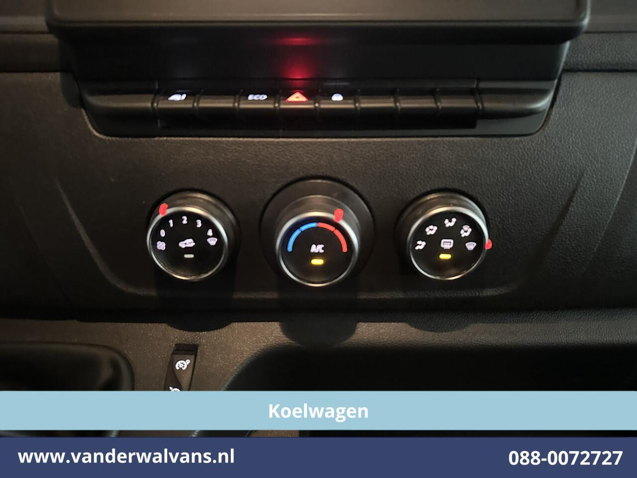 Renault MASTER 2.3 dCi 136pk L2H2 Koelwagen Thermoking V-300 MAX Vriezen -20°C tot verwarmen + 20°C Dag + Nacht Euro6 Airco | Navigatie Camera, 2500kg Trekhaak, Cruisecontrol, LED, Parkeersensoren, Bijrijdersbank