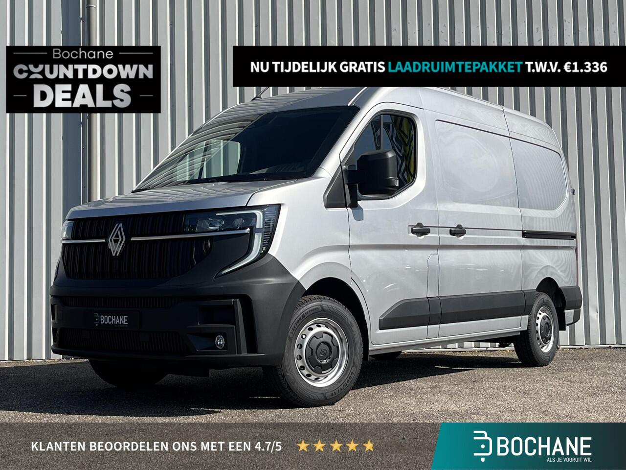 Renault MASTER L2H2 T35 2.0 dCi 130 Advance | 2x schuifdeur | Navigatie | Achteruitrijcamera | Bedrijfswageninrchting | All season banden | Van: ¤ 42.215,- nu rijklaar voor: ¤ 37.293,-