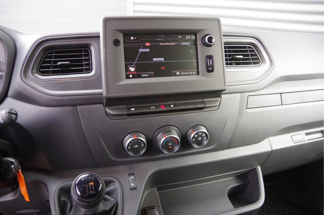 Renault MASTER T35 2.3 dCi 135PK L2H2 Work Edition CAMERA, NAVI, CRUISE, AIRCO, APPLE CARPLAY/ANDROID, PDC DUBBELE CABINE LEVERB.