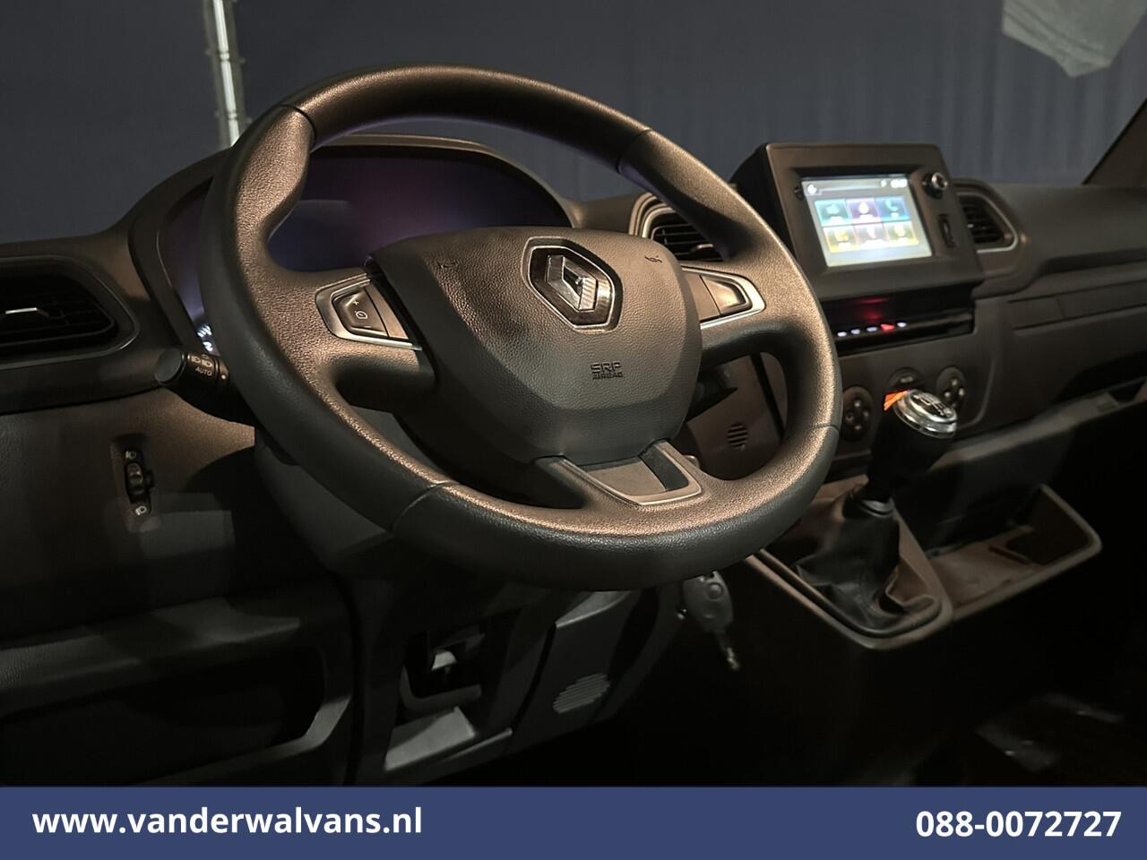Renault MASTER 2.3 dCi 146pk Chassis Cabine Euro6 Airco | Navigatie | LED | Cruisecontrol Bijrijdersbank