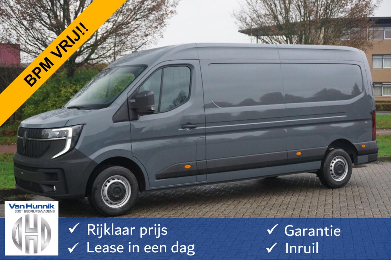 Renault MASTER T35 170PK L3H2 BPM VRIJ!! 10" R-Link Navi, Camera, LED 270Gr Deur!! NR. 611