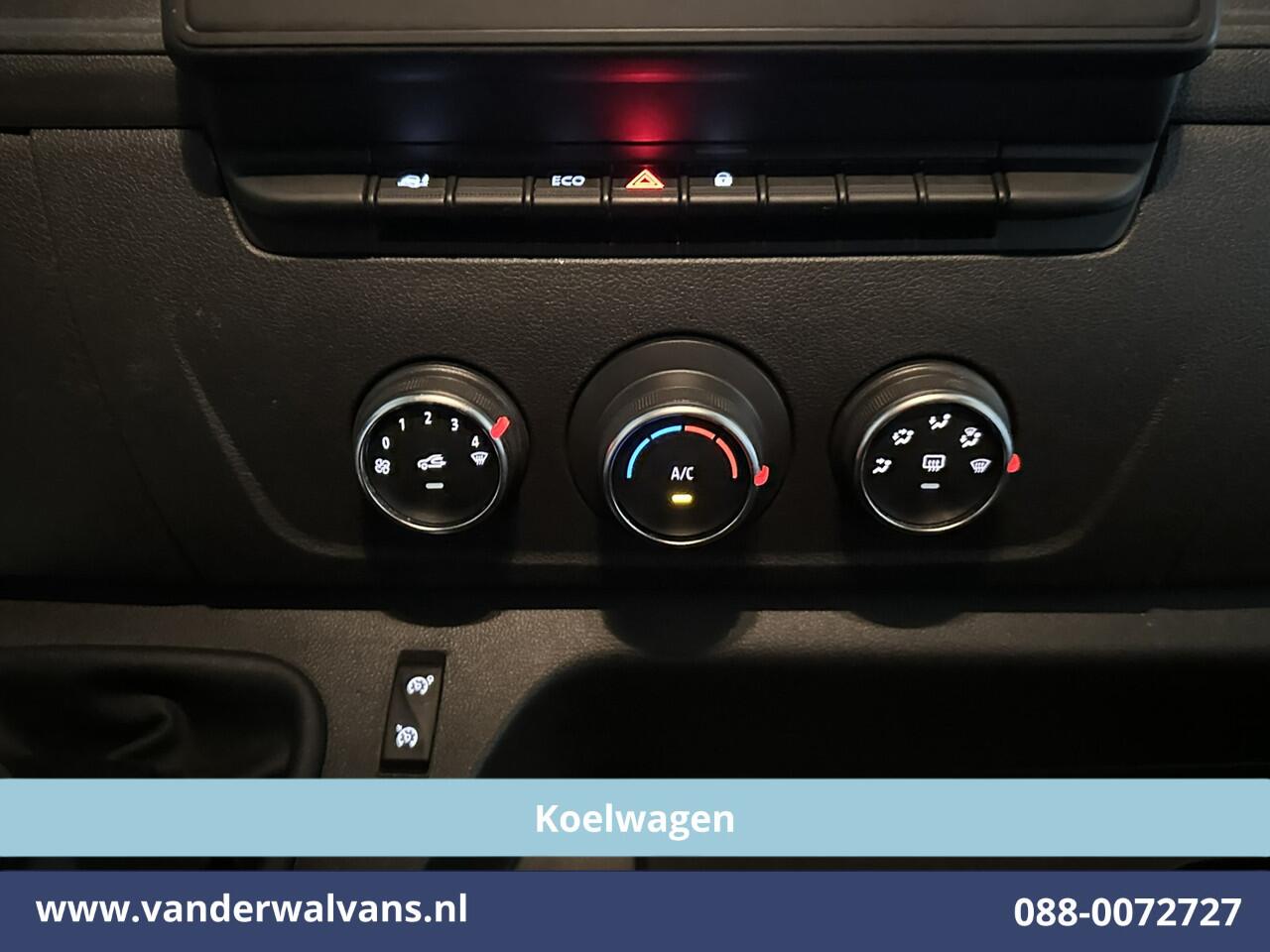 Renault MASTER 2.3 dCi 136pk L2H2 Koelwagen Thermoking V-300 MAX Vriezen -20°C tot verwarmen + 20°C Dag + Nacht Euro6 Airco | Navigatie, Camera, 2500kg Trekhaak, LED, Cruisecontrol, Parkeersensoren, Bijrijdersbank