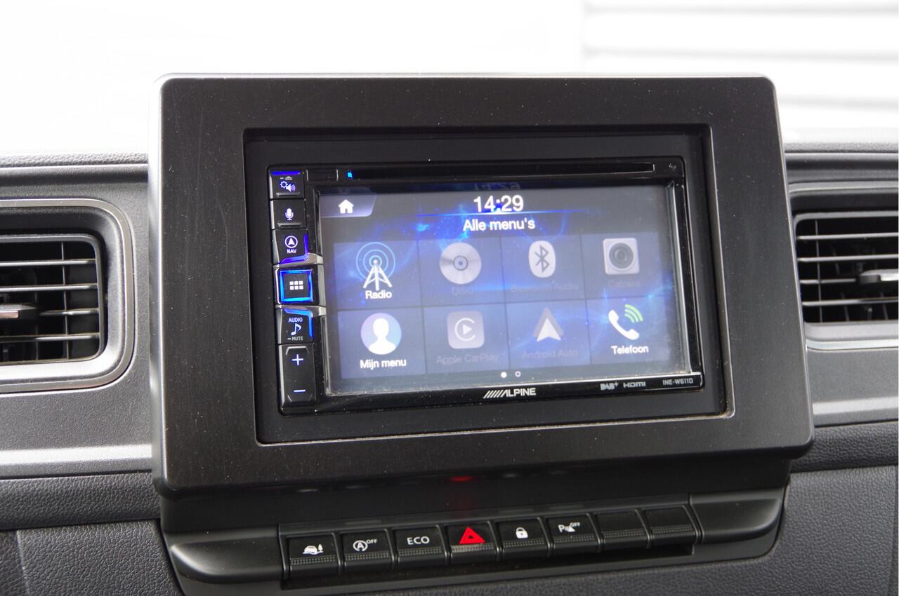 Renault MASTER T35 2.3 dCi 150PK L2H2 RED, DC-7P, 3.5T TREKHAAK, CAMERA, CRUISE, NAVI, AIRCO, PARKEERSENSOREN, NL AUTO, NAP, DUBBELE CABINE