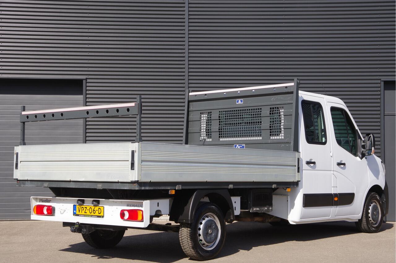 Renault MASTER T35 2.3 dCi L3 OPEN LAADBAK, 150PK, DC-7P, AIRCO, TREKHAAK, DUBBELE CABINE, PICK-UP, OPENLAADBAK, PICKUP